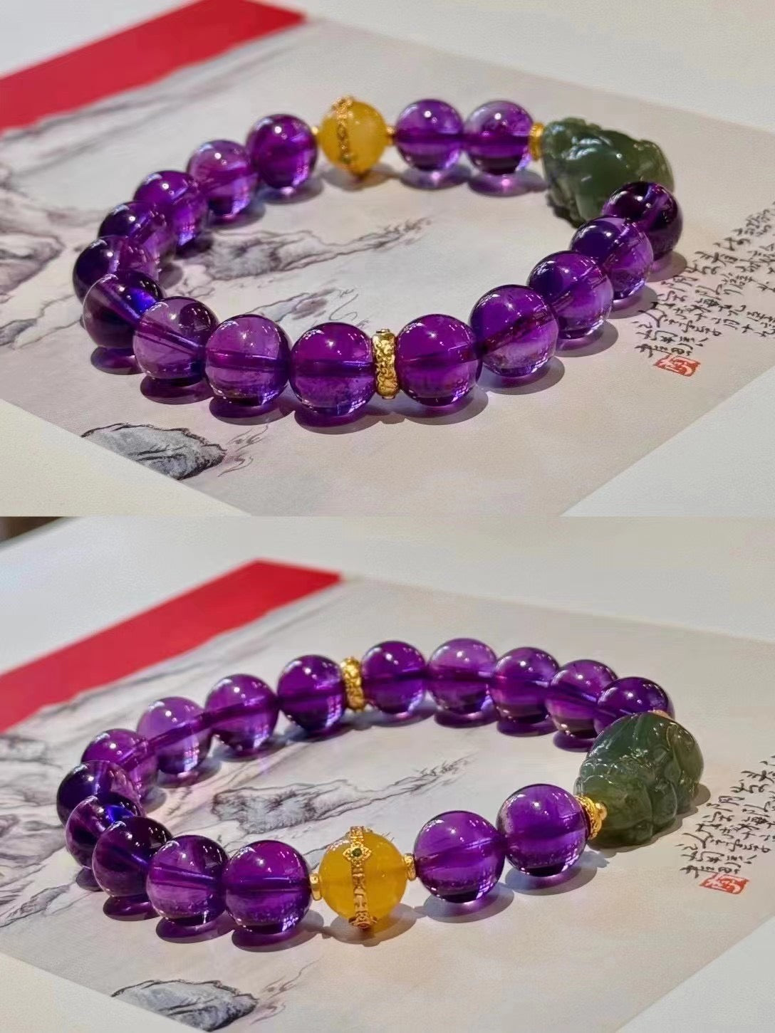 Pixiu Topaz Amethyst