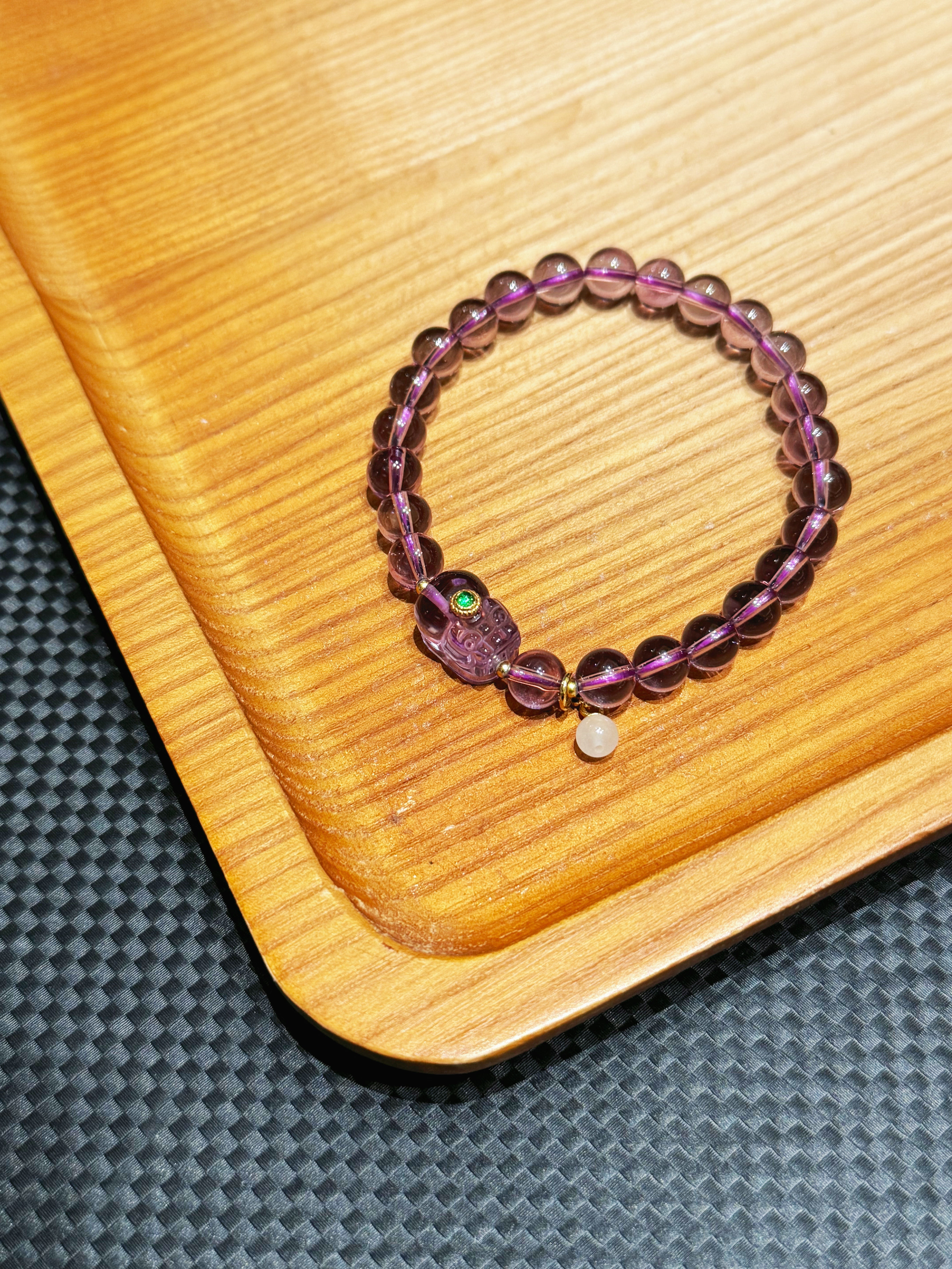 Amethyst Pixiu Bracelet