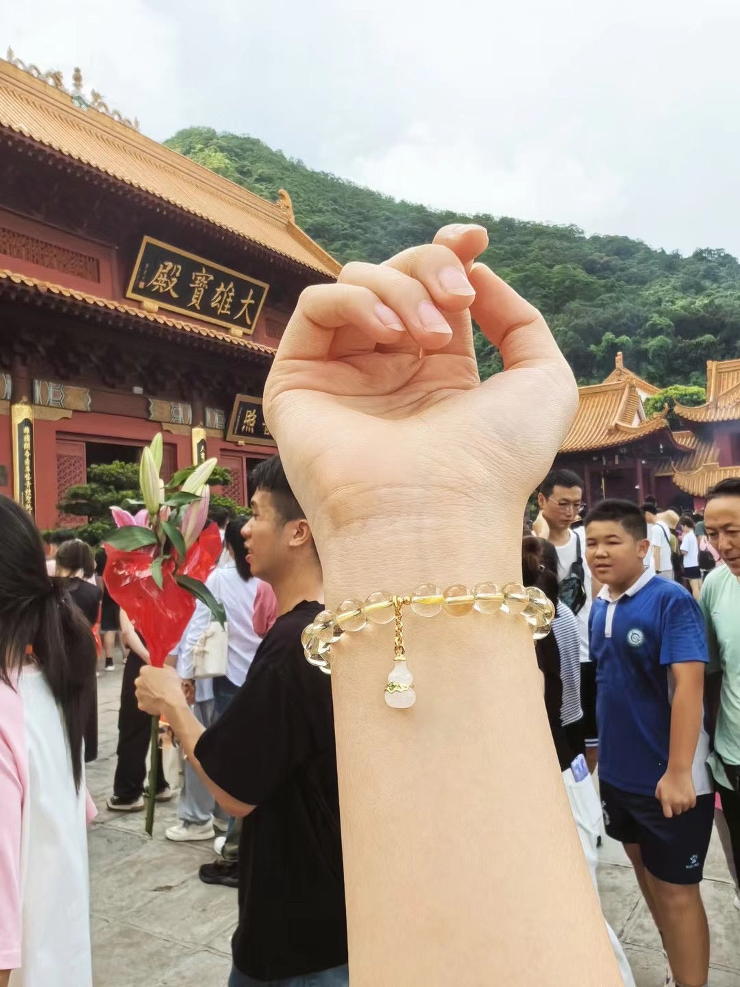 Citrine Gourd Bracelet