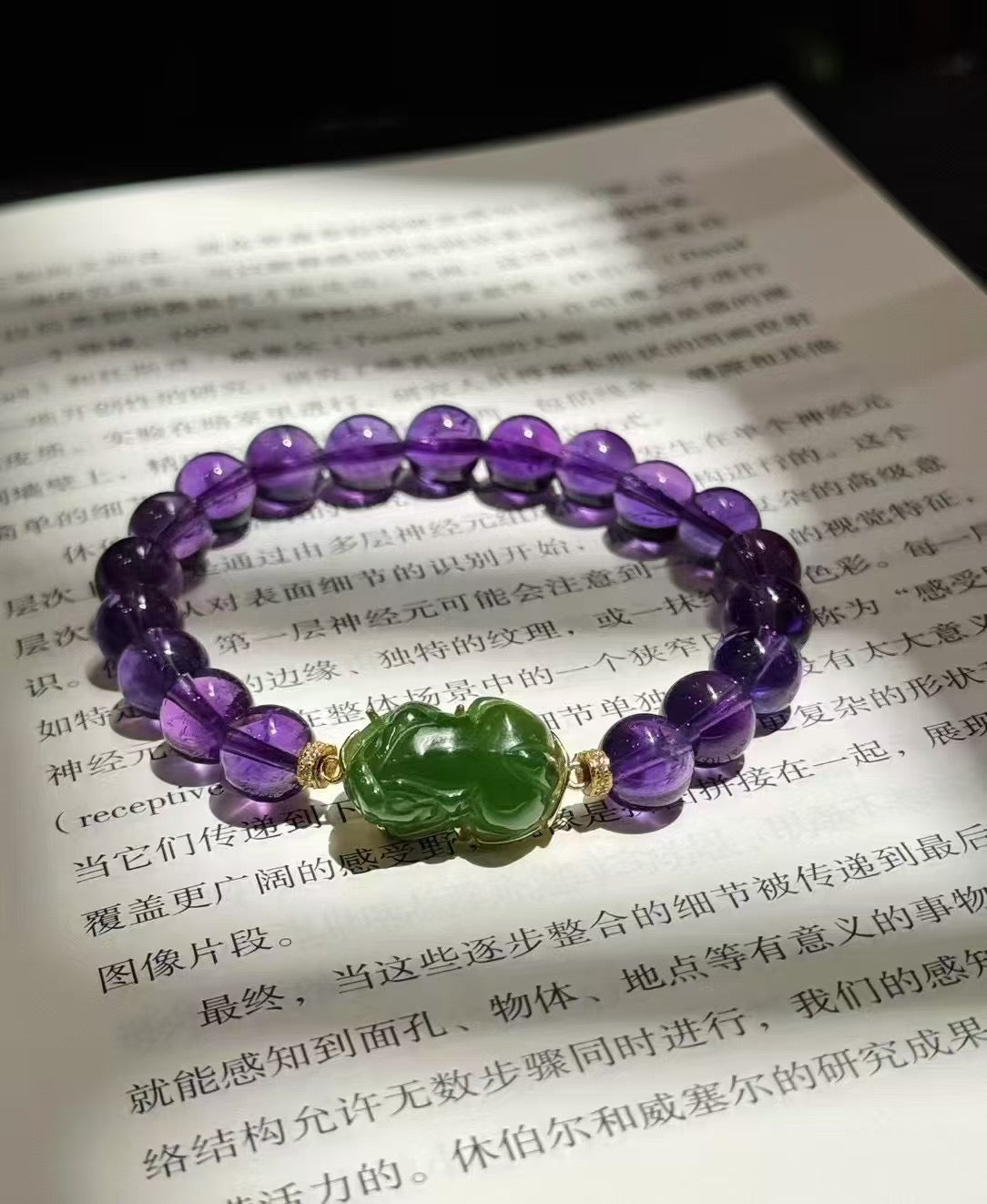 Jasper Pixiu Amethyst